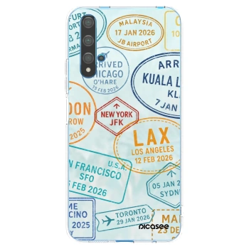 Picasee silikónový prehľadný obal pre Huawei Nova 5T - PASSPORT EDITION