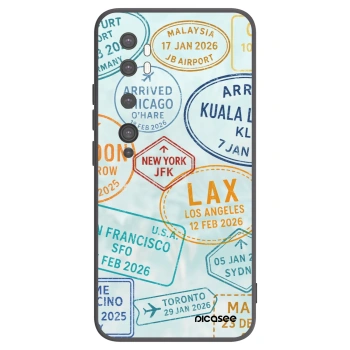 Picasee silikónový čierny obal pre Xiaomi Mi Note 10 (Pro) - PASSPORT EDITION