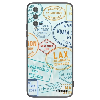 Picasee silikónový čierny obal pre Huawei Nova 5T - PASSPORT EDITION