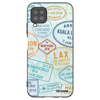 Picasee silikónový čierny obal pre Huawei P40 Lite - PASSPORT EDITION