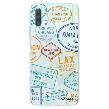 Picasee silikónový prehľadný obal pre Samsung Galaxy A30s A307F - PASSPORT EDITION