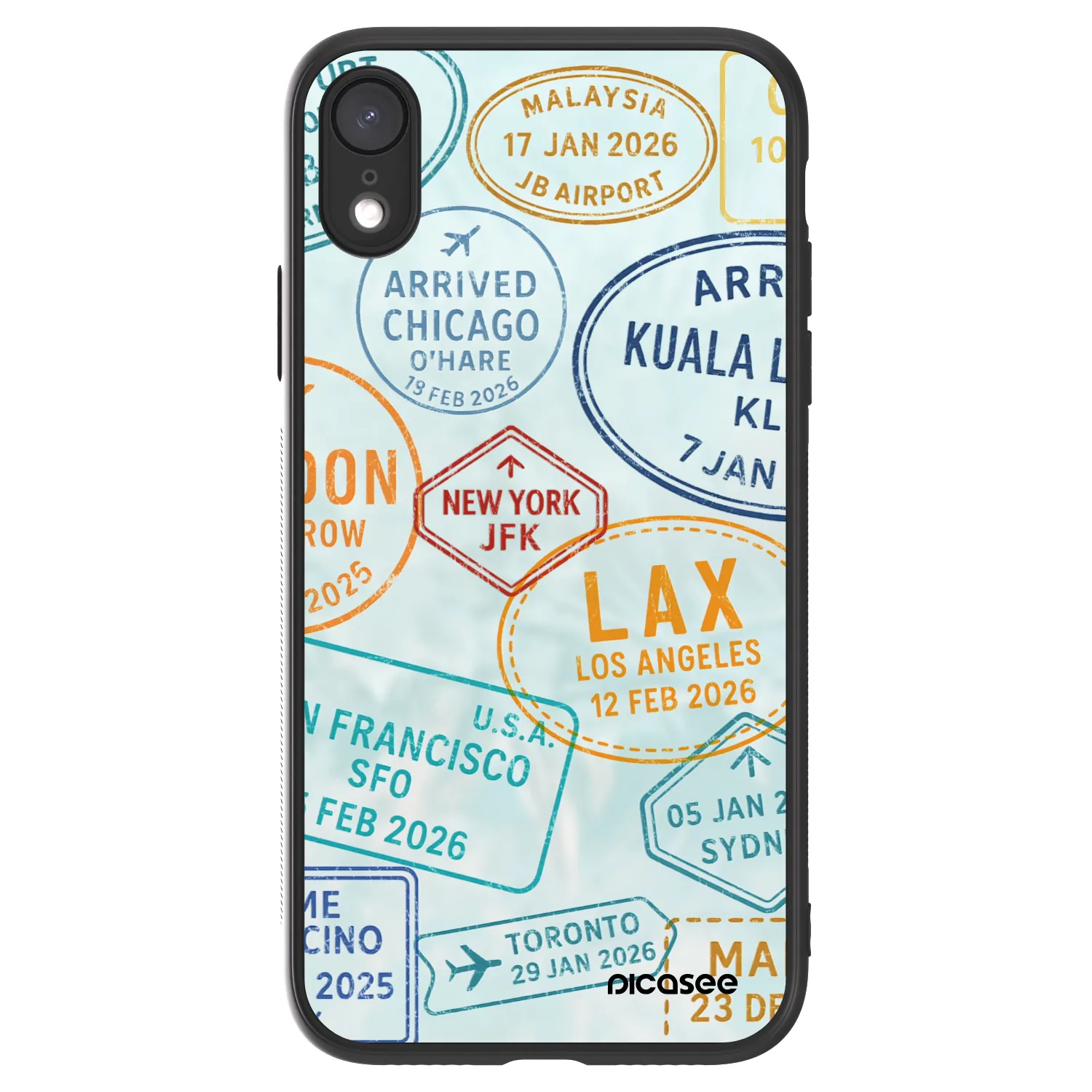 Picasee ULTIMATE CASE pro Apple iPhone XR - PASSPORT EDITION