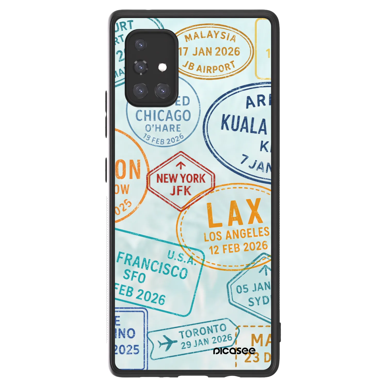 Picasee ULTIMATE CASE pro Samsung Galaxy A71 A715F - PASSPORT EDITION