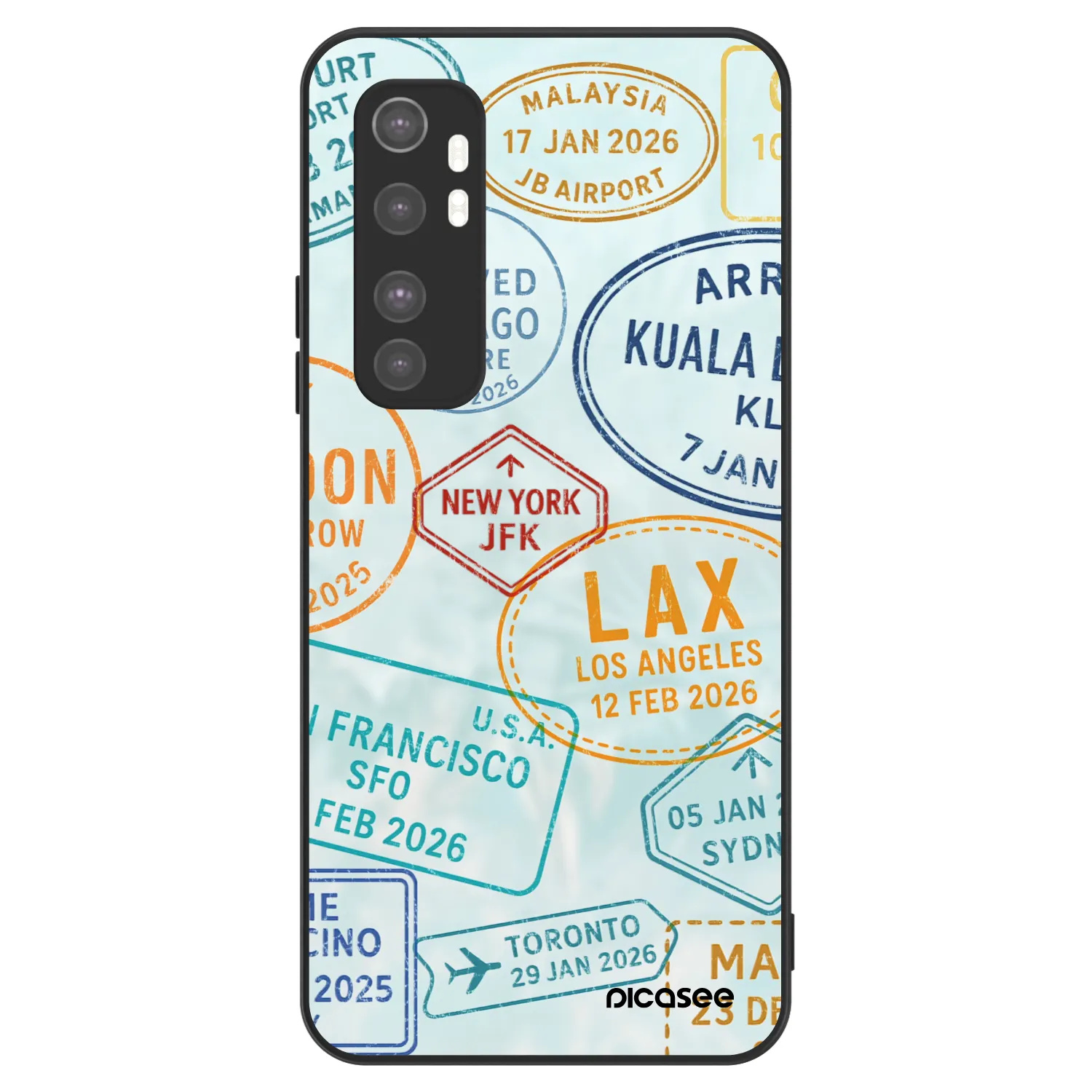 Picasee ULTIMATE CASE pro Xiaomi Mi Note 10 Lite - PASSPORT EDITION