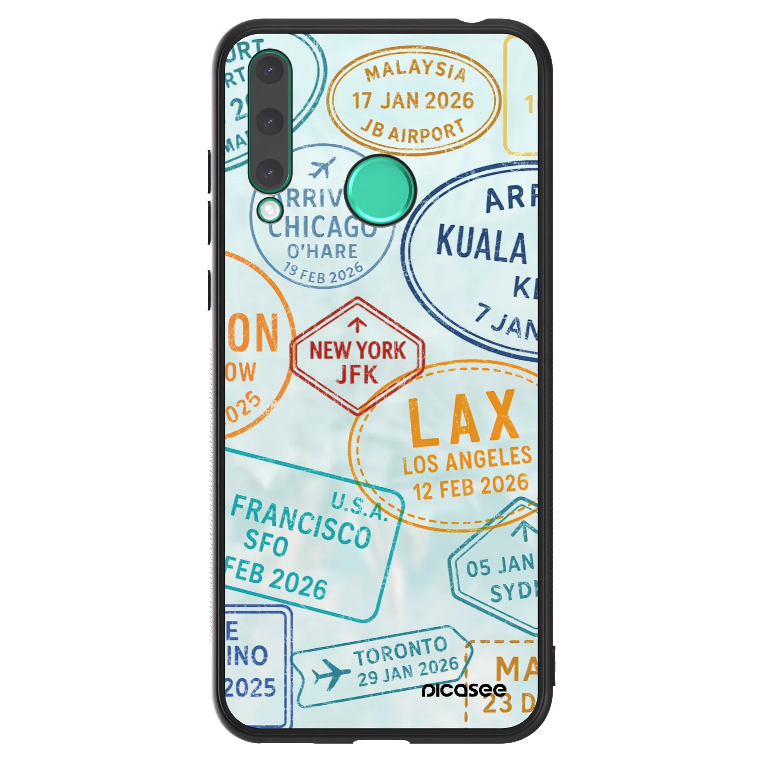 Picasee ULTIMATE CASE pro Honor 20 Lite - PASSPORT EDITION