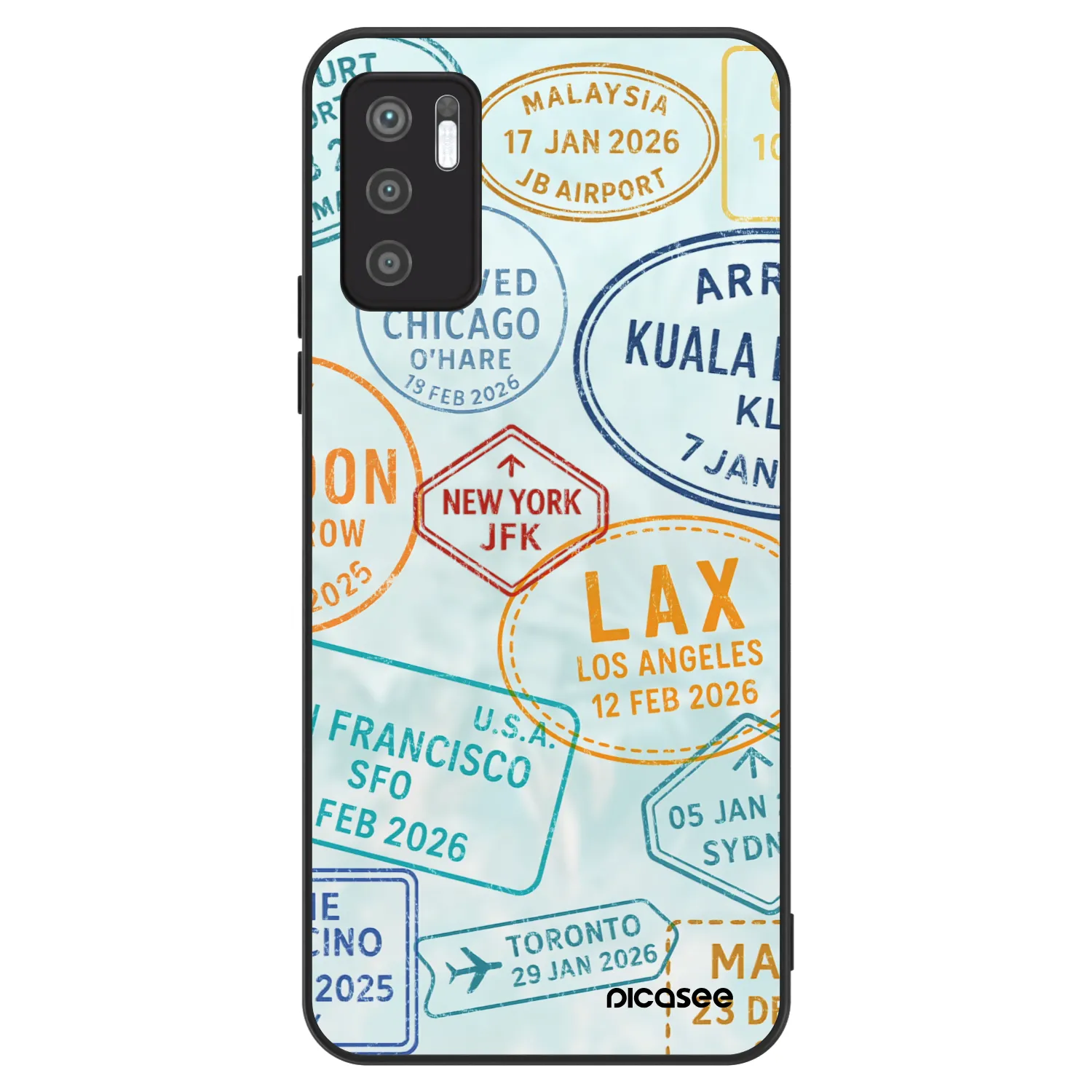 Picasee ULTIMATE CASE pro Xiaomi Redmi Note 10 5G - PASSPORT EDITION