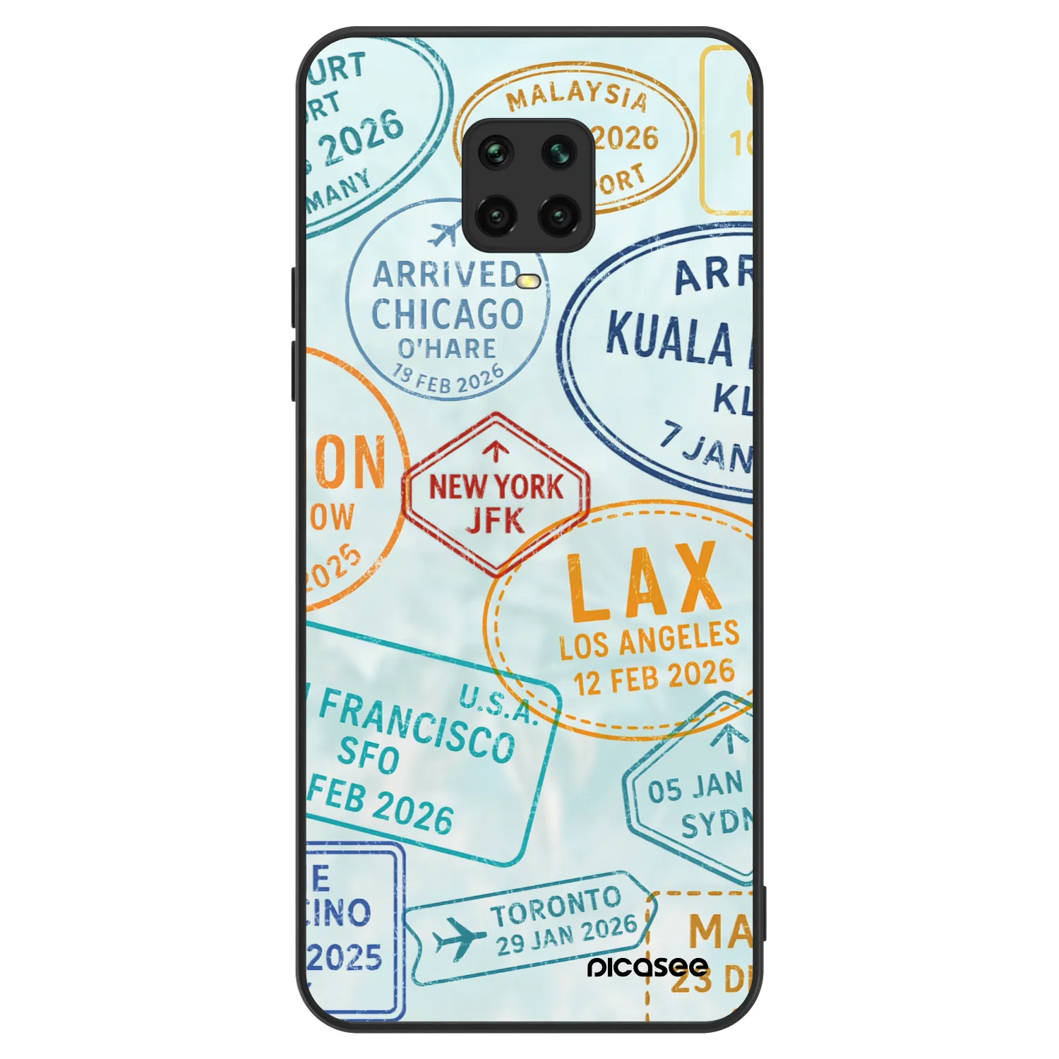 Picasee ULTIMATE CASE pro Xiaomi Redmi Note 9S - PASSPORT EDITION