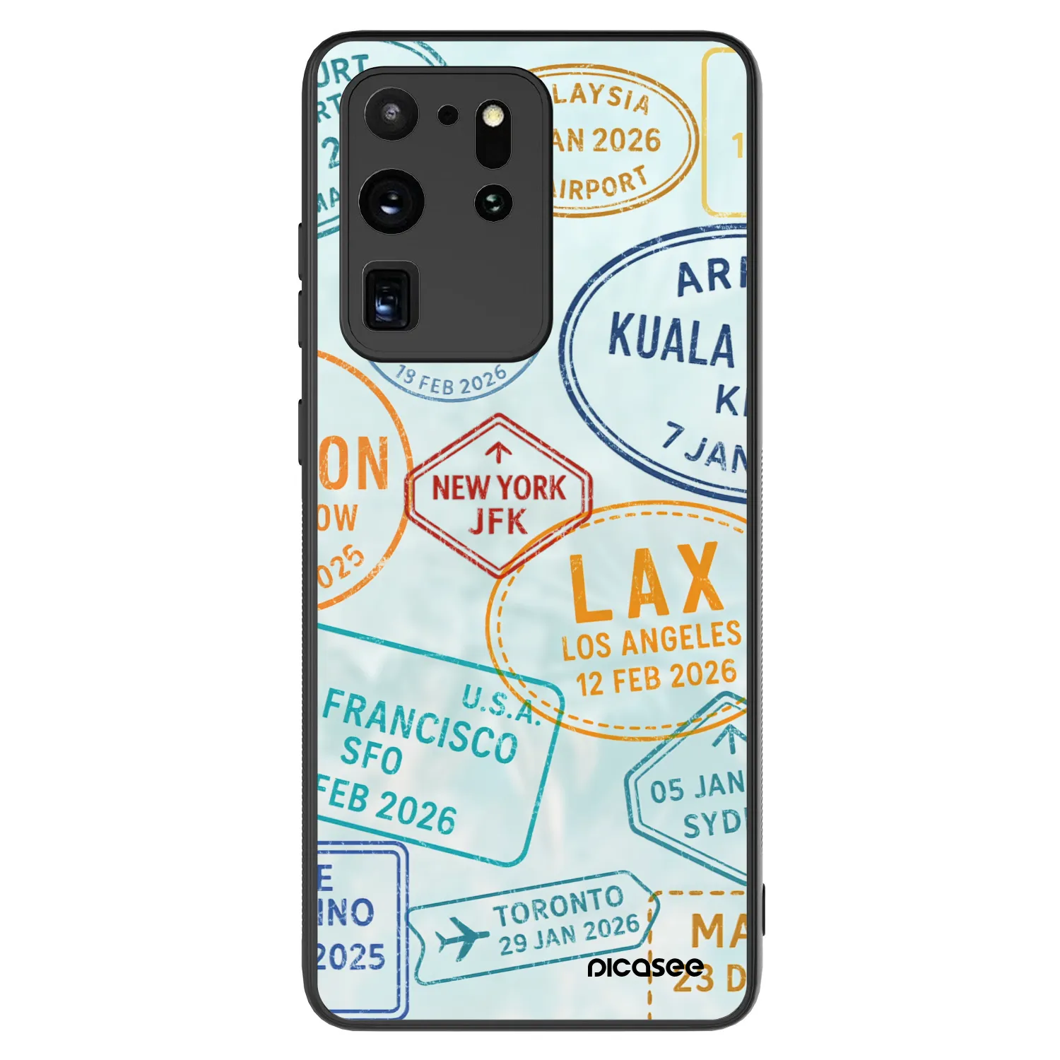 Picasee ULTIMATE CASE pro Samsung Galaxy S20 Ultra 5G G988F - PASSPORT EDITION