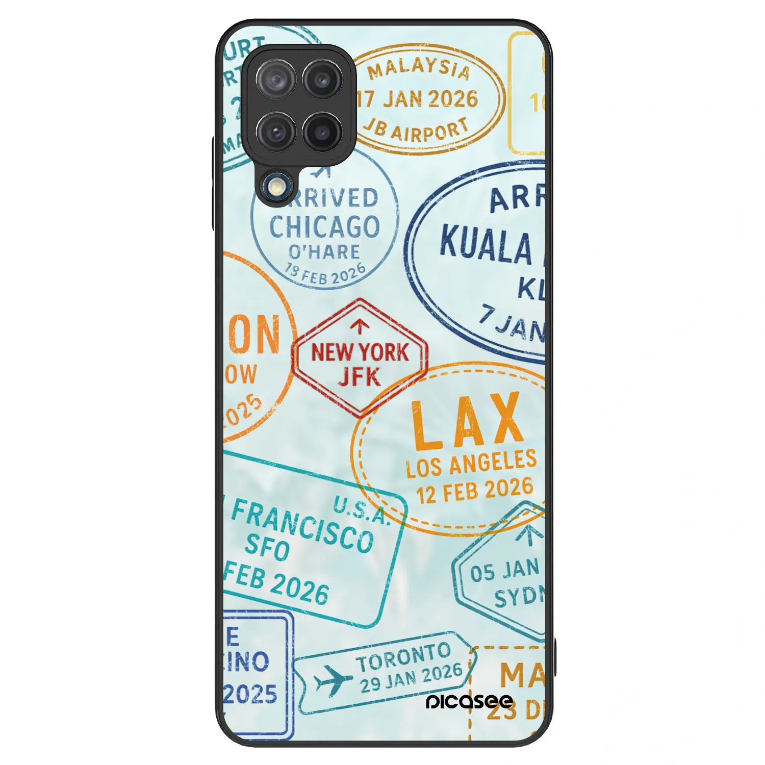 Picasee ULTIMATE CASE pro Samsung Galaxy M12 M127F - PASSPORT EDITION