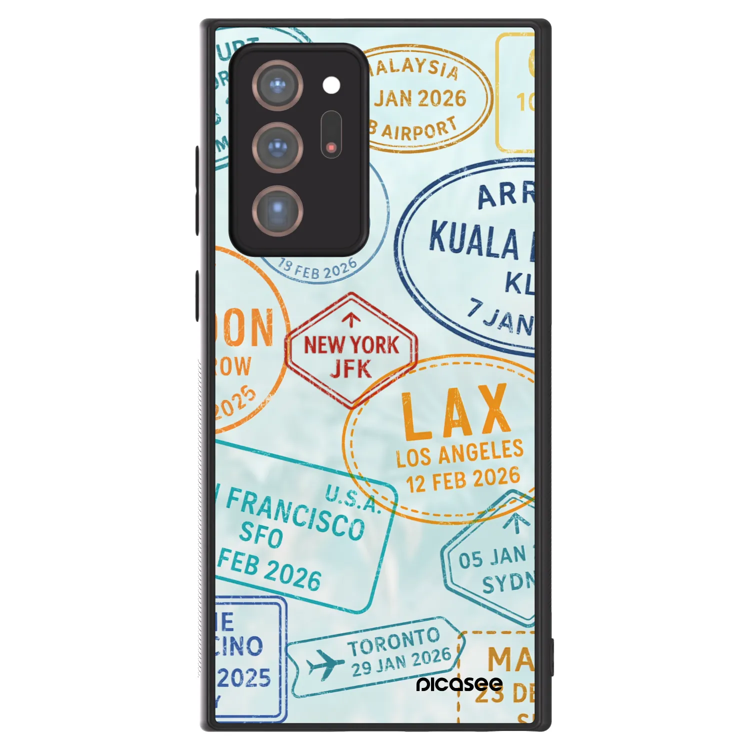 Picasee ULTIMATE CASE pro Samsung Galaxy Note 20 Ultra - PASSPORT EDITION