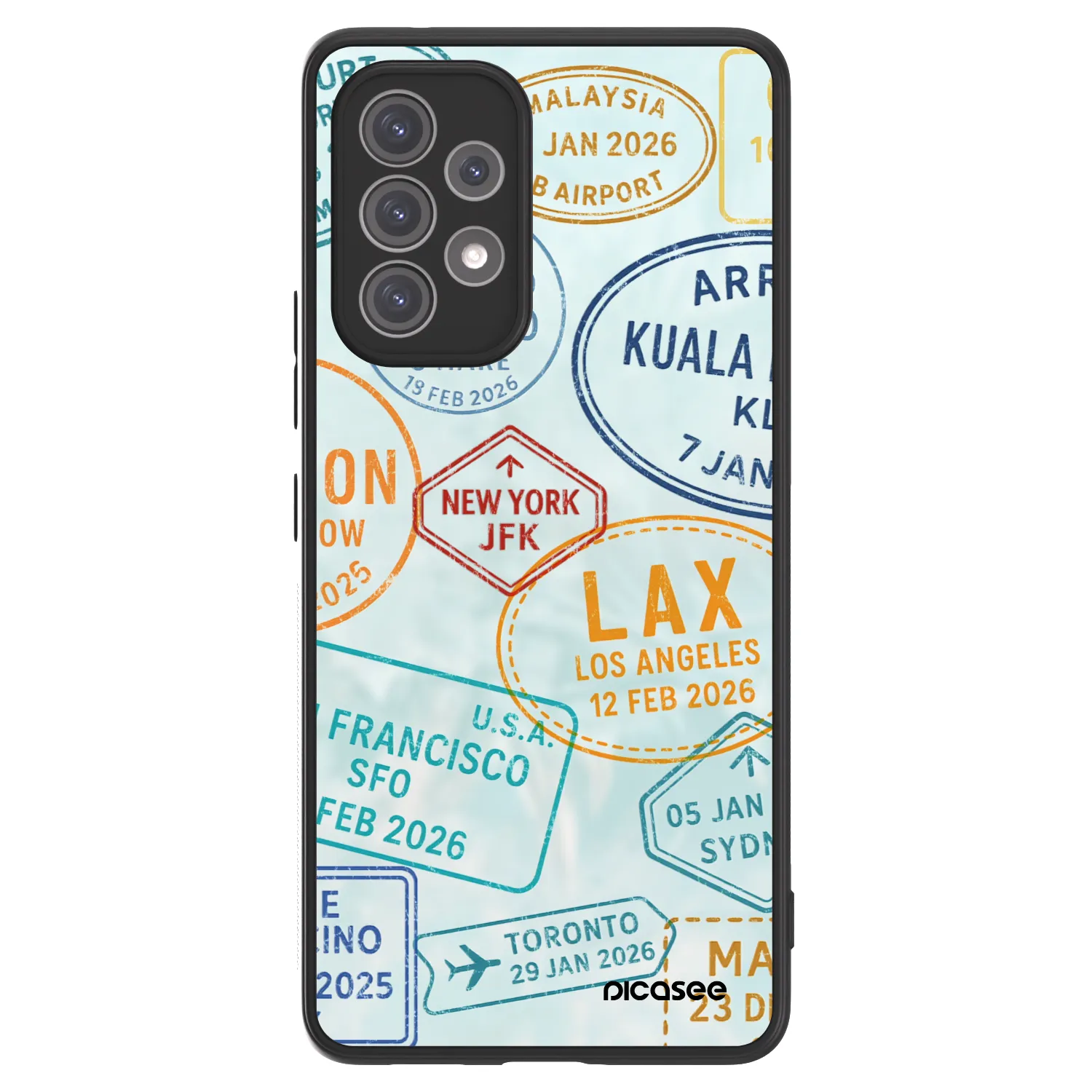 Picasee ULTIMATE CASE pro Samsung Galaxy A52s 5G A528B - PASSPORT EDITION