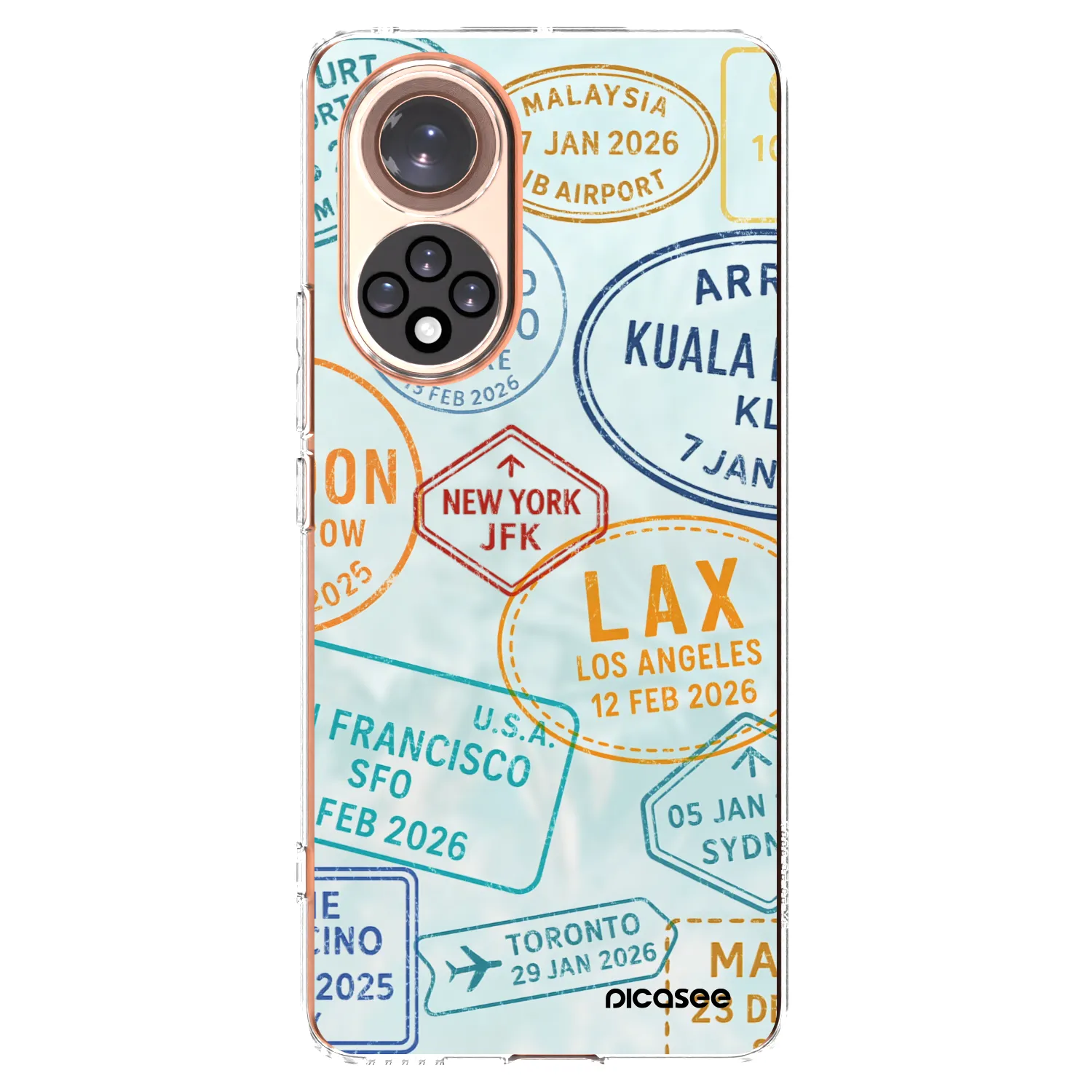 Picasee silikónový prehľadný obal pre Huawei Nova 9 - PASSPORT EDITION