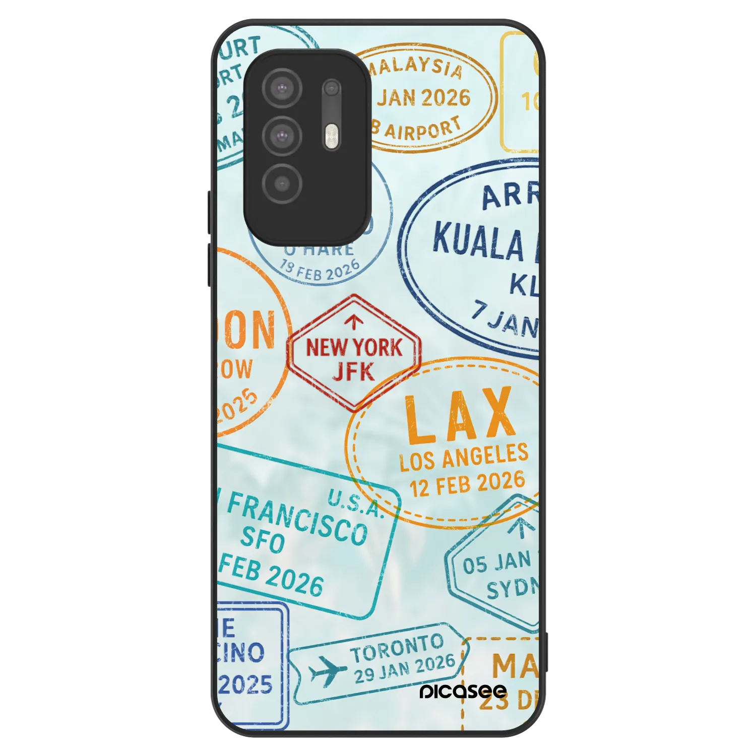 Picasee ULTIMATE CASE pro OPPO A94 5G - PASSPORT EDITION