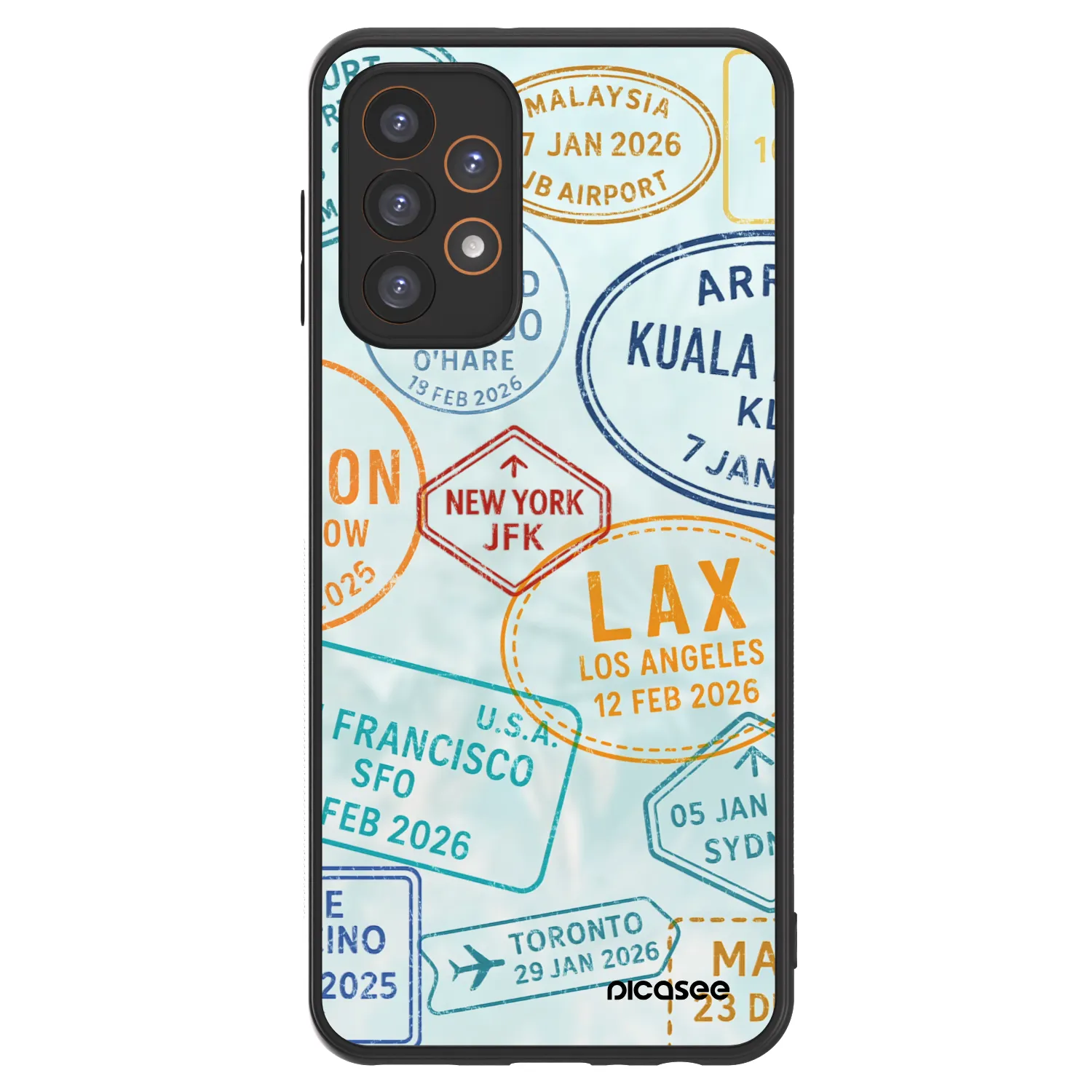 Picasee ULTIMATE CASE pro Samsung Galaxy A23 A235F 4G - PASSPORT EDITION