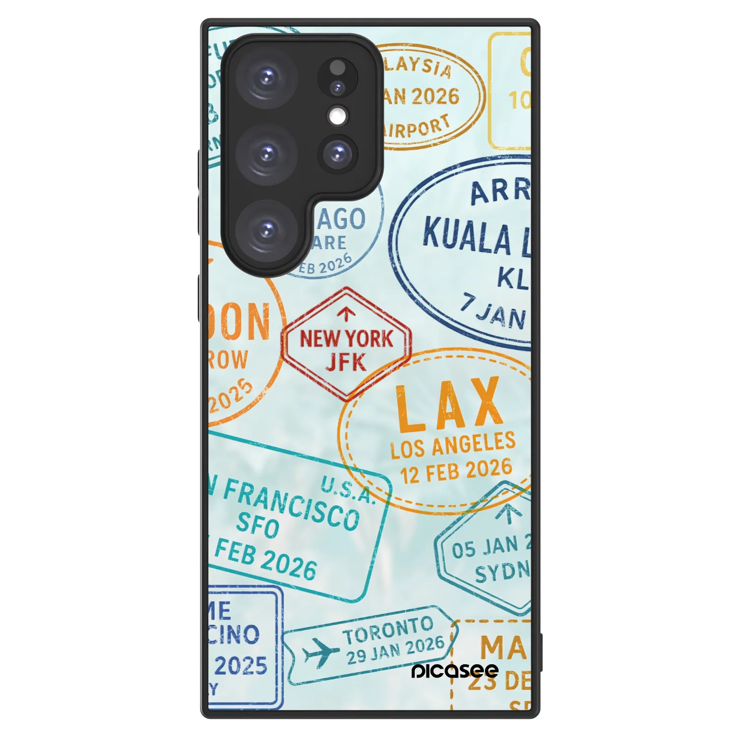 Picasee ULTIMATE CASE pro Samsung Galaxy S23 Ultra 5G - PASSPORT EDITION