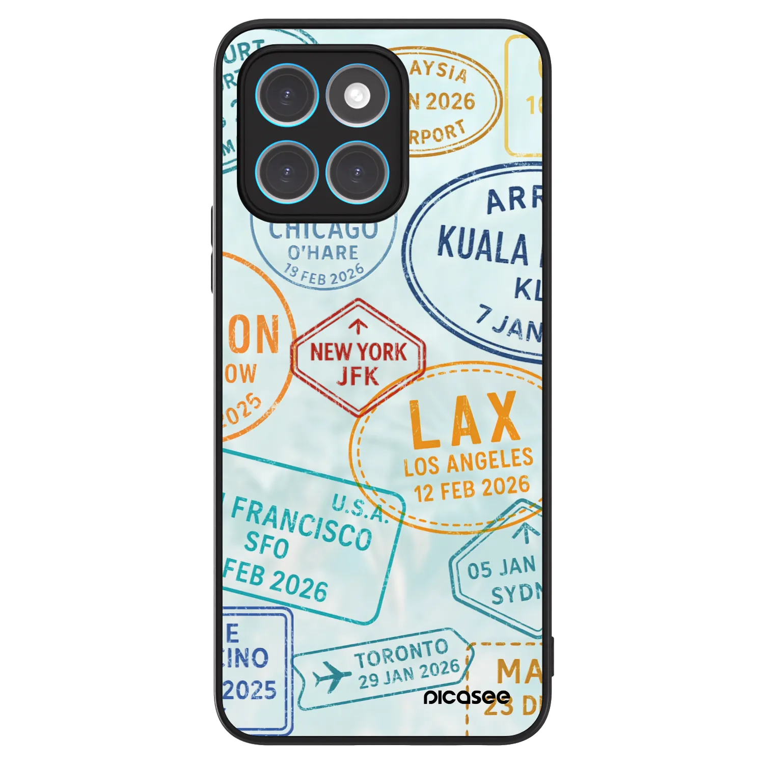 Picasee ULTIMATE CASE pro Honor X8 5G - PASSPORT EDITION
