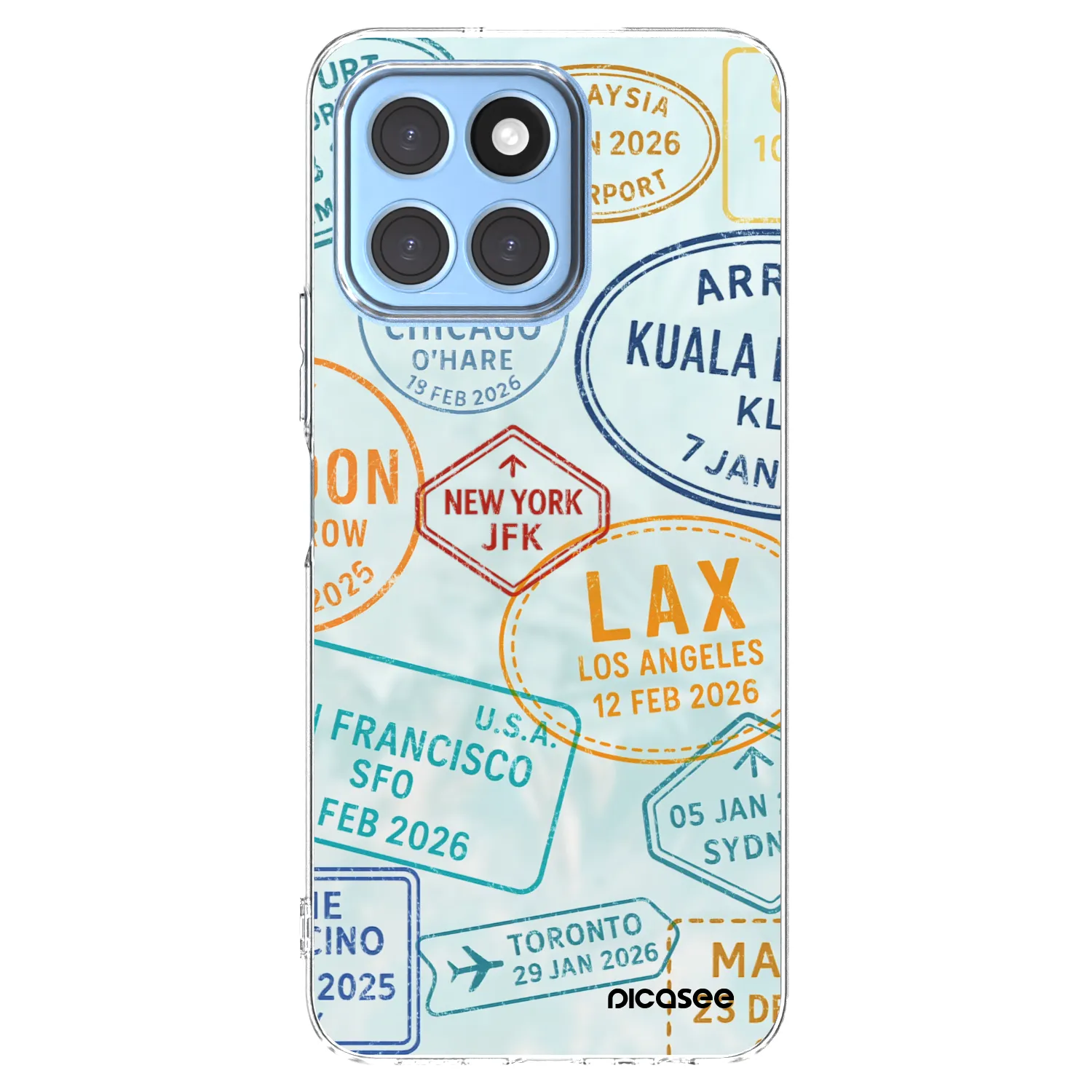 Picasee silikónový prehľadný obal pre Honor X6 - PASSPORT EDITION