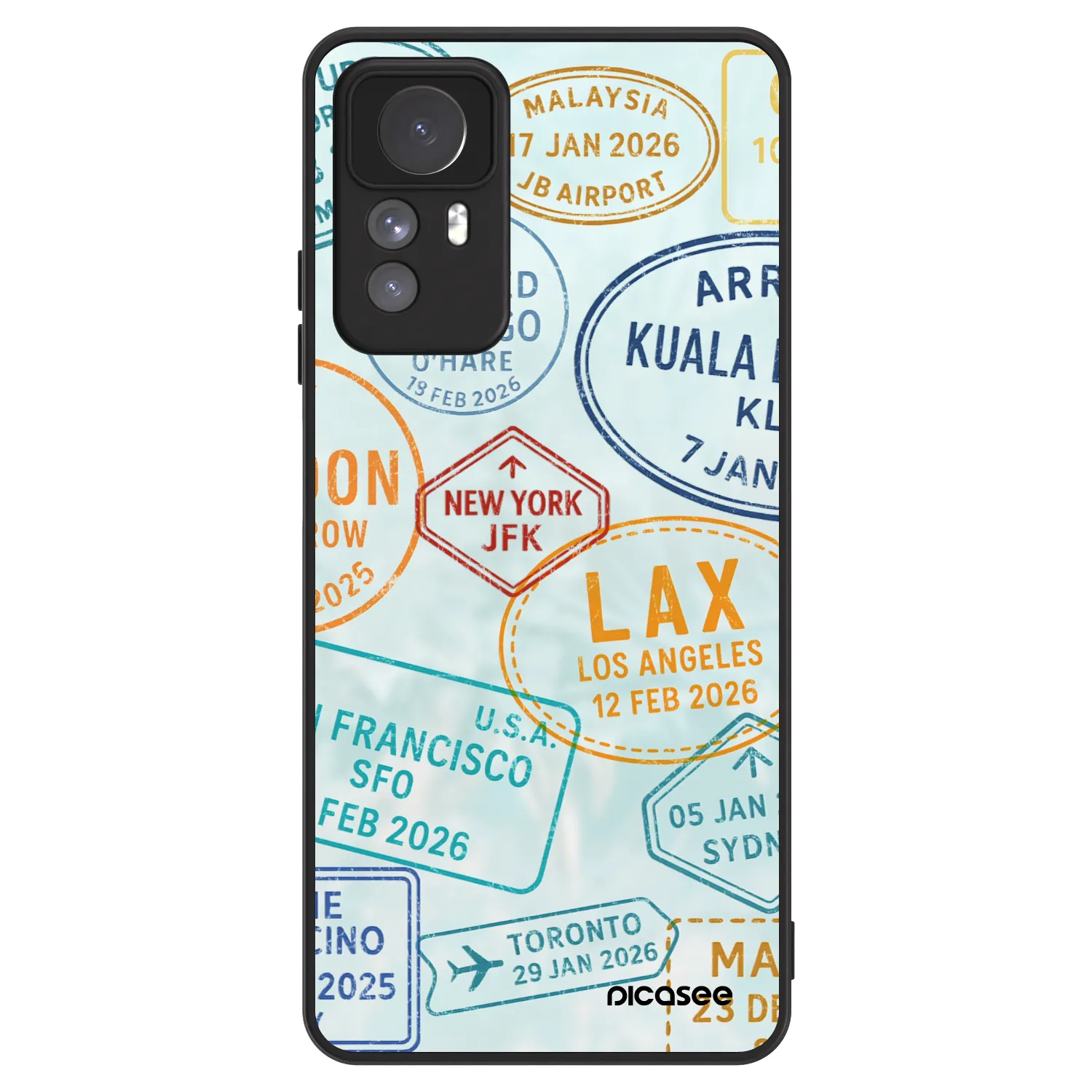 Picasee ULTIMATE CASE pro Xiaomi Redmi Note 12S - PASSPORT EDITION