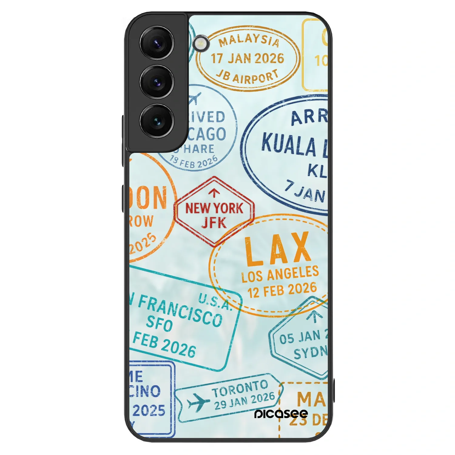 Picasee ULTIMATE CASE PowerShare pro Samsung Galaxy S22+ 5G - PASSPORT EDITION