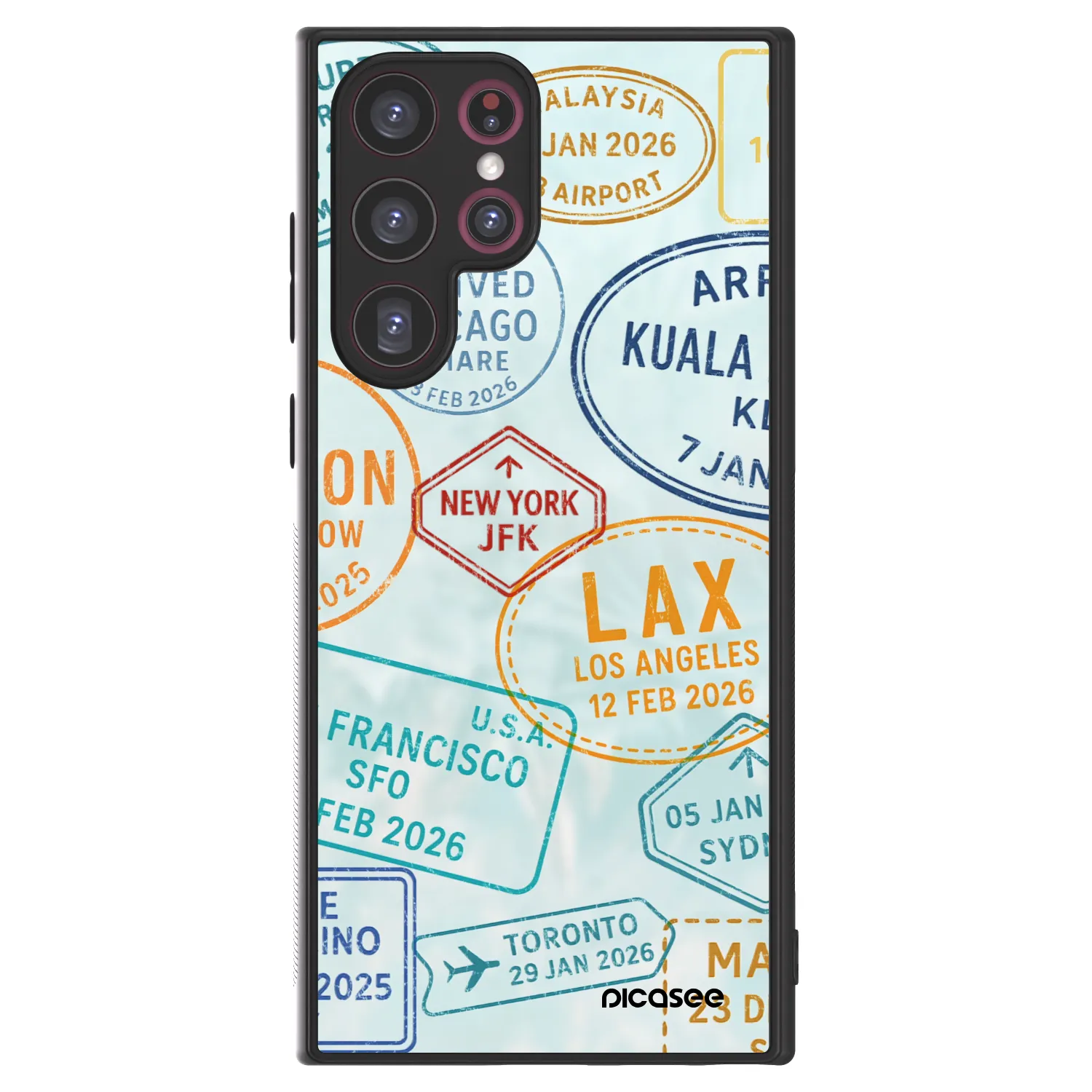 Picasee ULTIMATE CASE PowerShare pro Samsung Galaxy S22 Ultra 5G - PASSPORT EDITION
