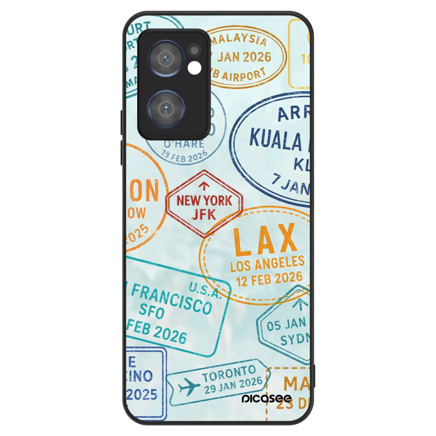 Picasee ULTIMATE CASE pro OPPO Reno 7 5G - PASSPORT EDITION