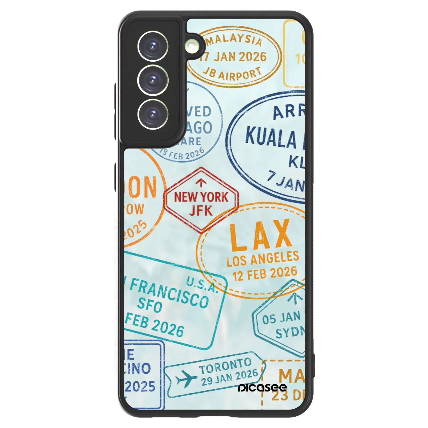Picasee ULTIMATE CASE PowerShare pro Samsung Galaxy S21 FE 5G - PASSPORT EDITION