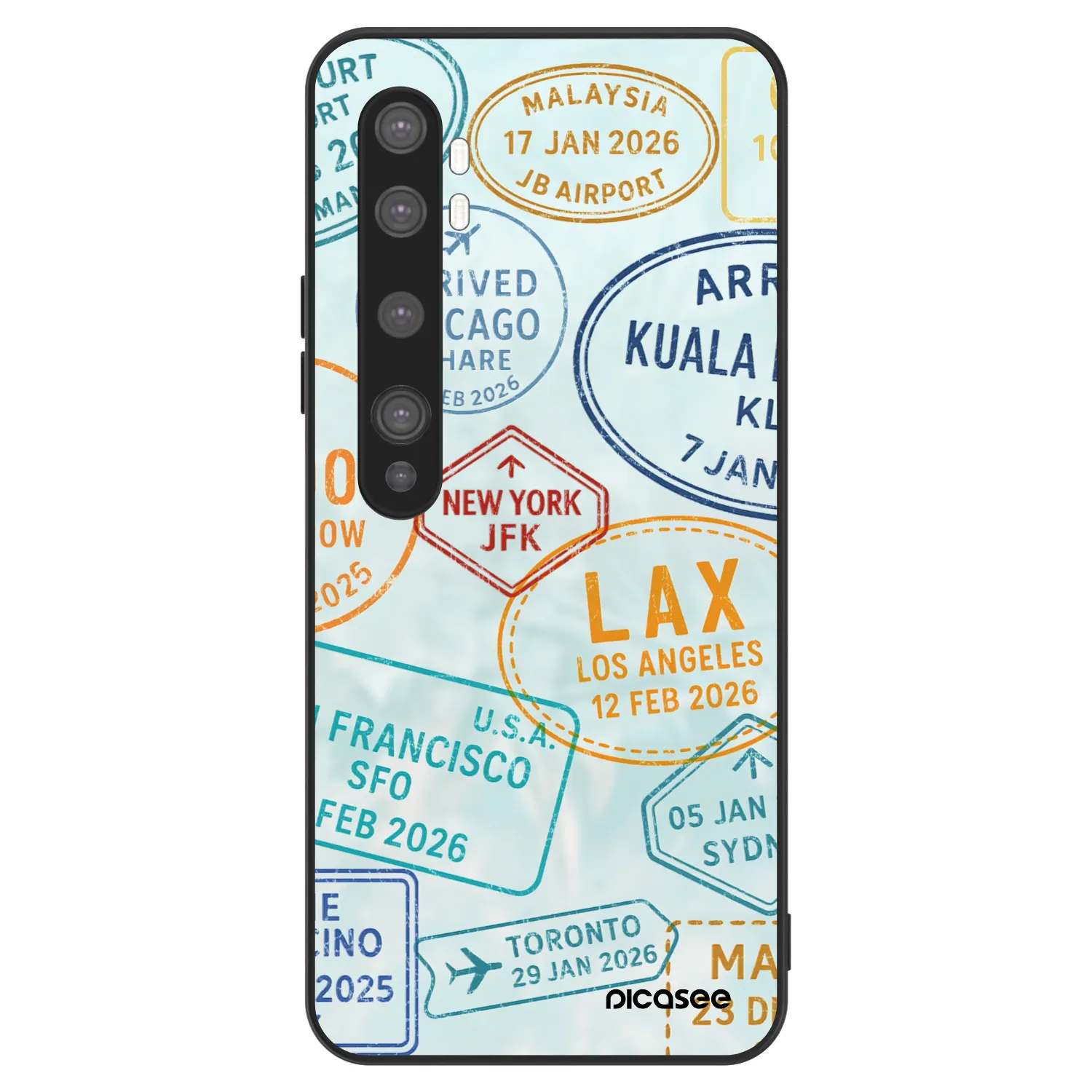 Picasee ULTIMATE CASE pro Xiaomi Mi Note 10 (Pro) - PASSPORT EDITION