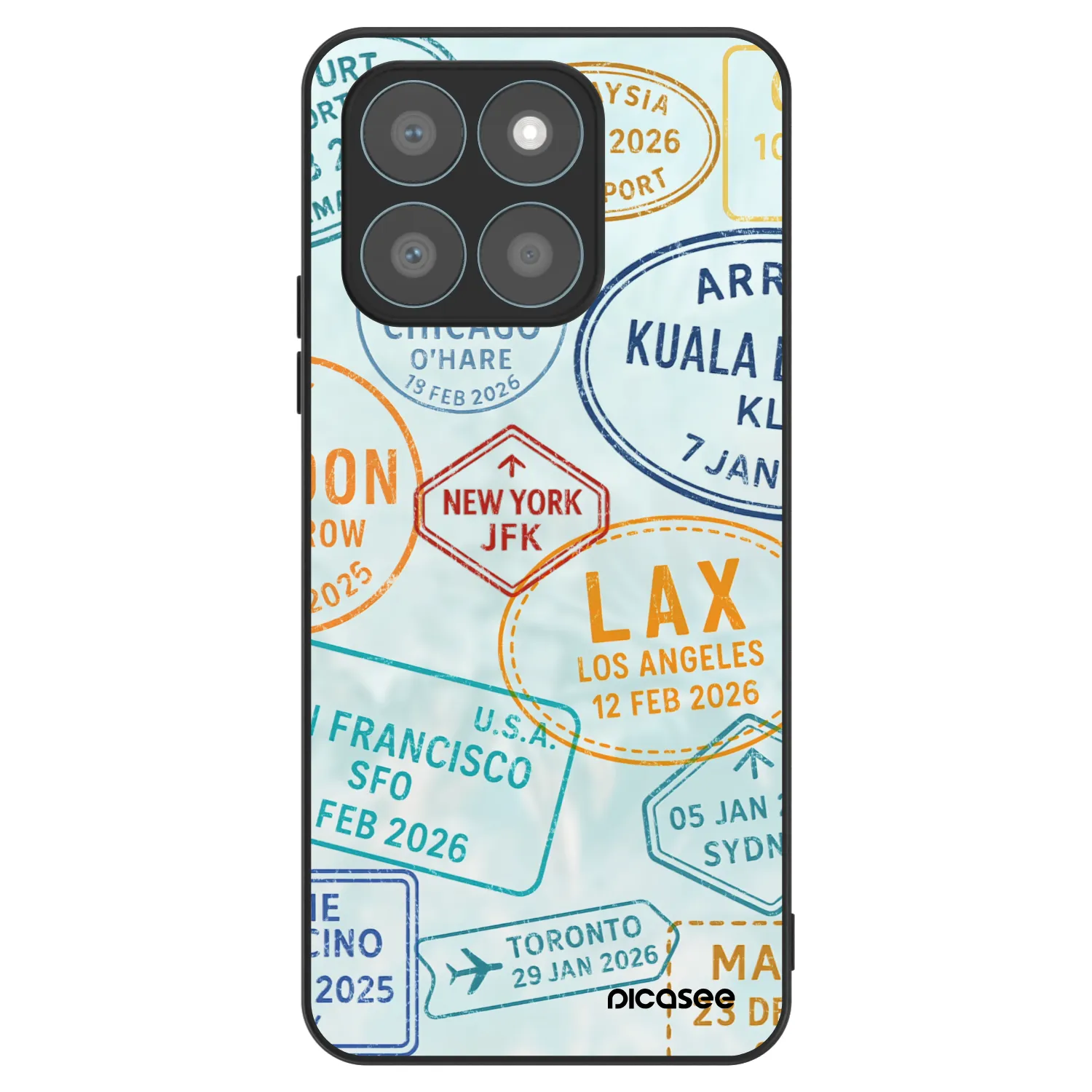 Picasee ULTIMATE CASE pro Honor X8c - PASSPORT EDITION