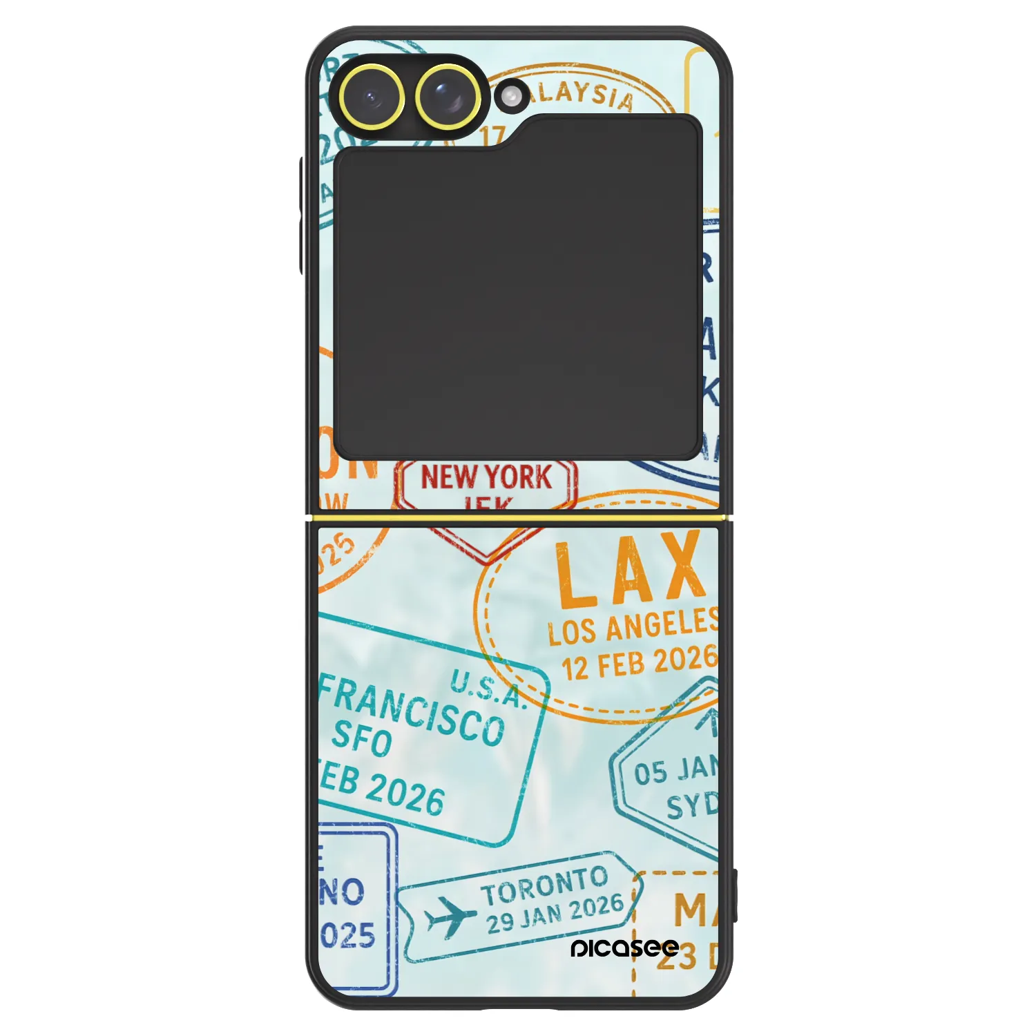 Picasee ULTIMATE CASE pro Samsung Galaxy Z Flip5 5G - PASSPORT EDITION