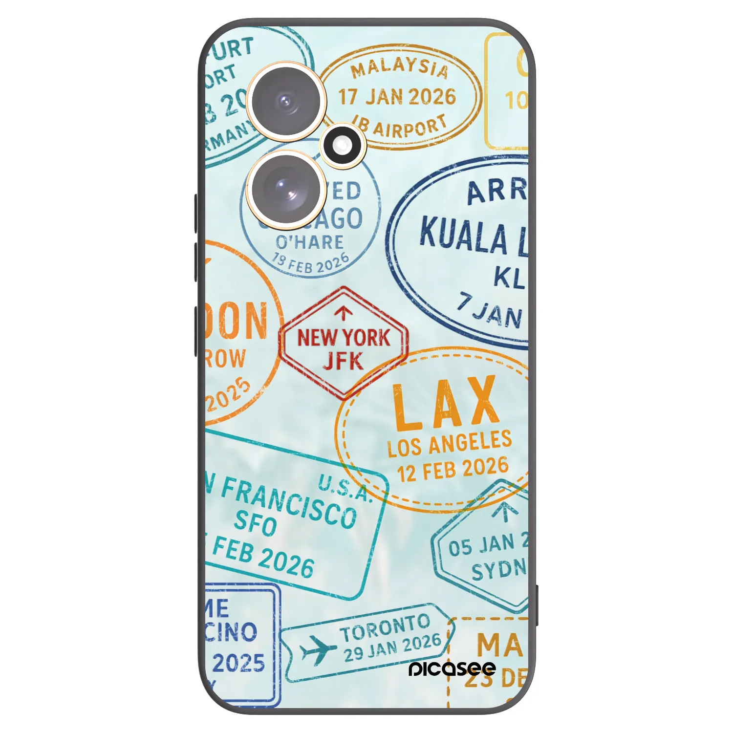 Picasee silikónový čierny obal pre Honor 400 5G - PASSPORT EDITION