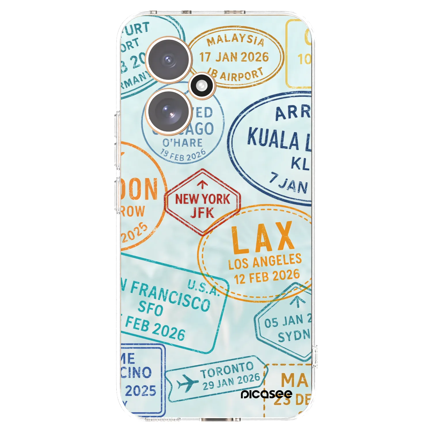 Picasee silikónový prehľadný obal pre Honor 400 5G - PASSPORT EDITION