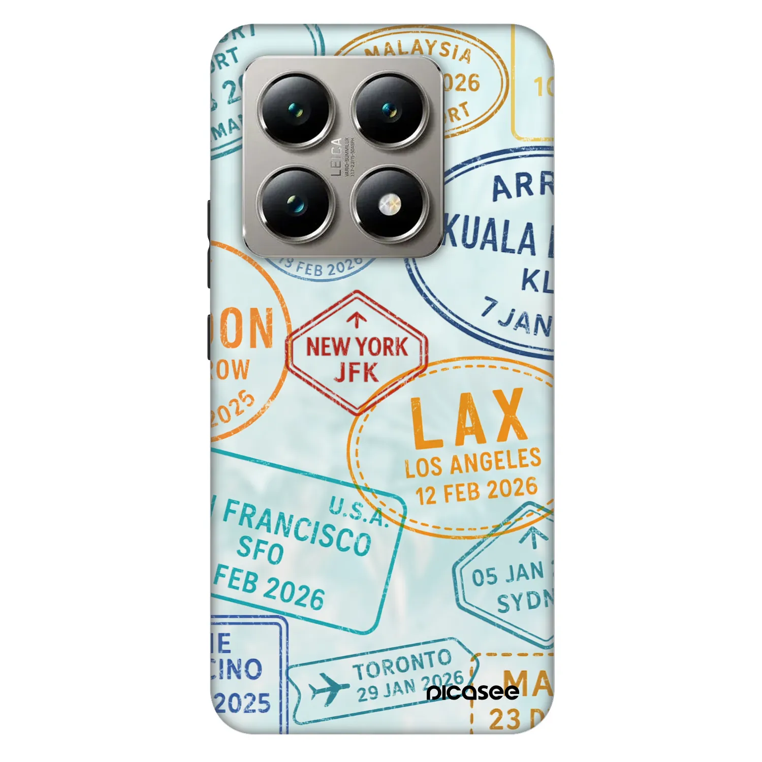 Picasee Fashion Case pre Xiaomi 14T Pro - PASSPORT EDITION