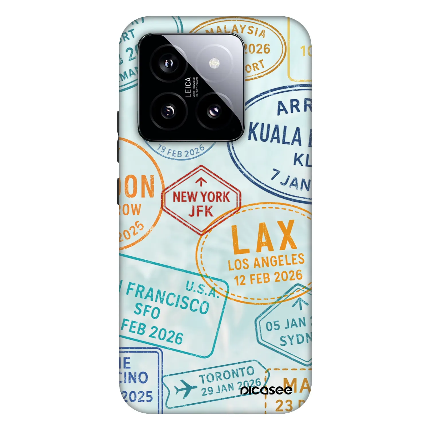 Picasee Fashion Case pre Xiaomi 14 - PASSPORT EDITION