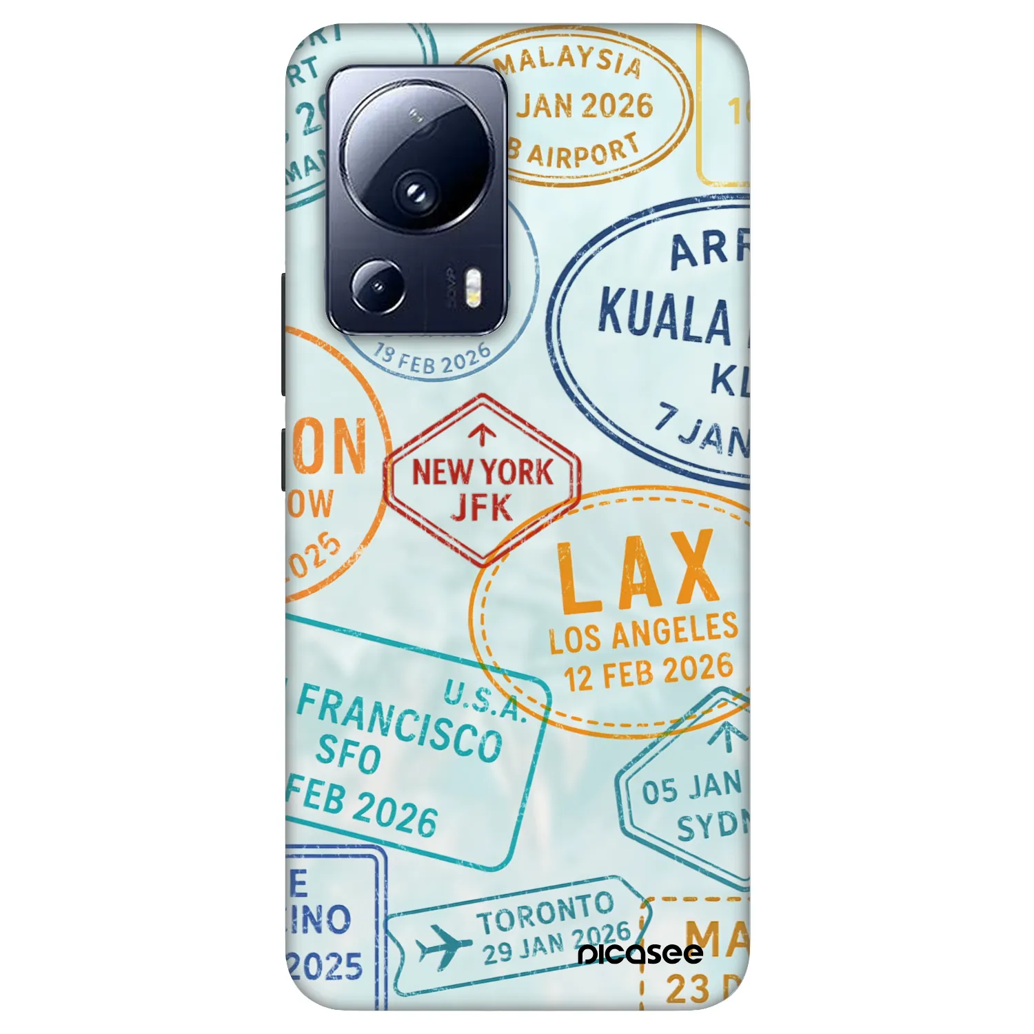 Picasee Fashion Case pre Xiaomi 13 Lite - PASSPORT EDITION