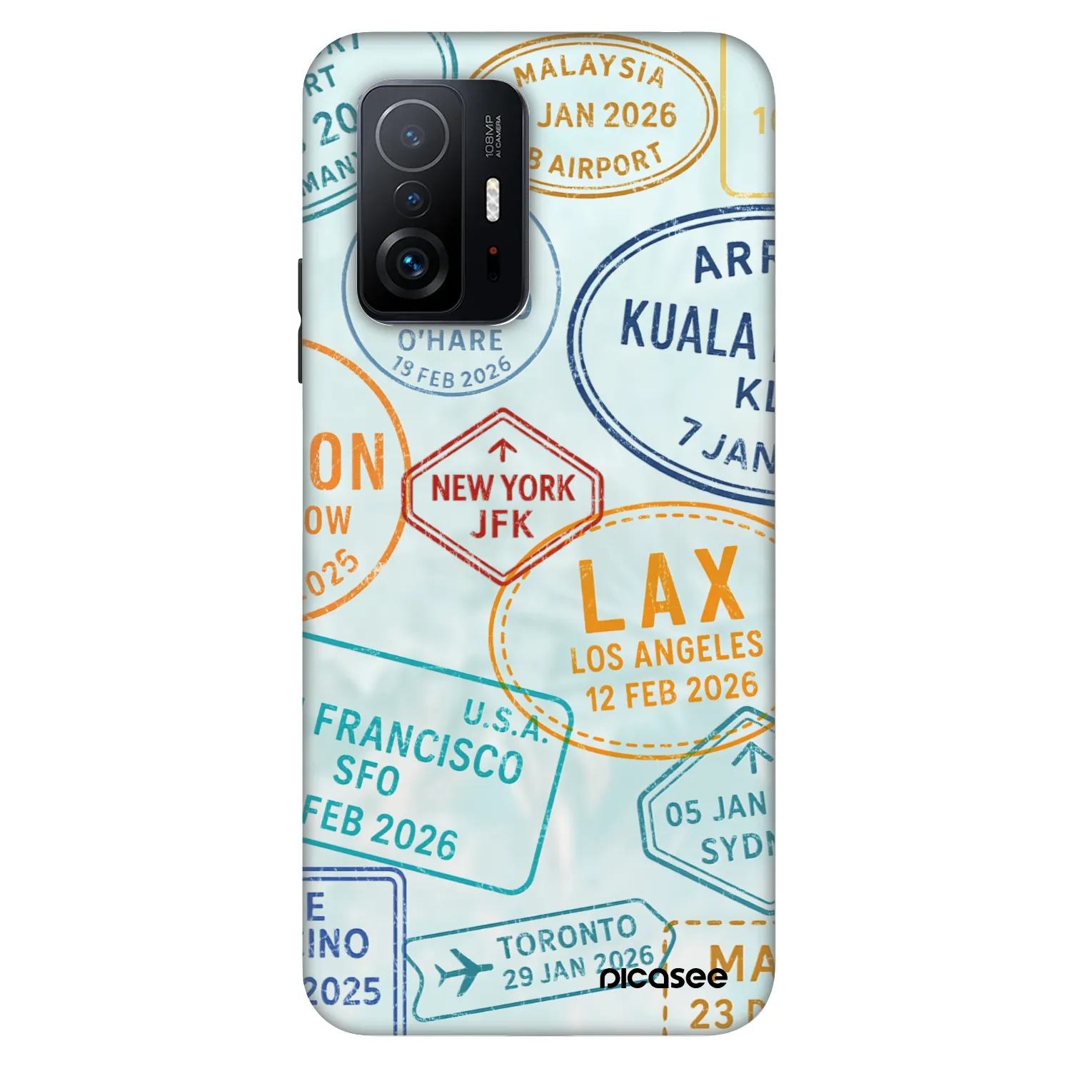 Picasee Fashion Case pre Xiaomi 11T Pro - PASSPORT EDITION