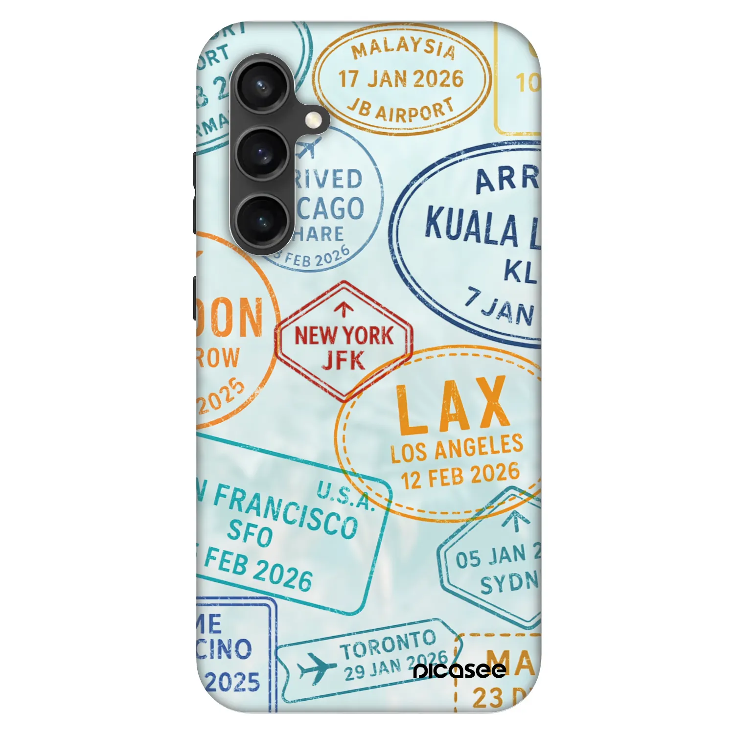 Picasee Fashion Case pre Samsung Galaxy S23 FE S711B - PASSPORT EDITION