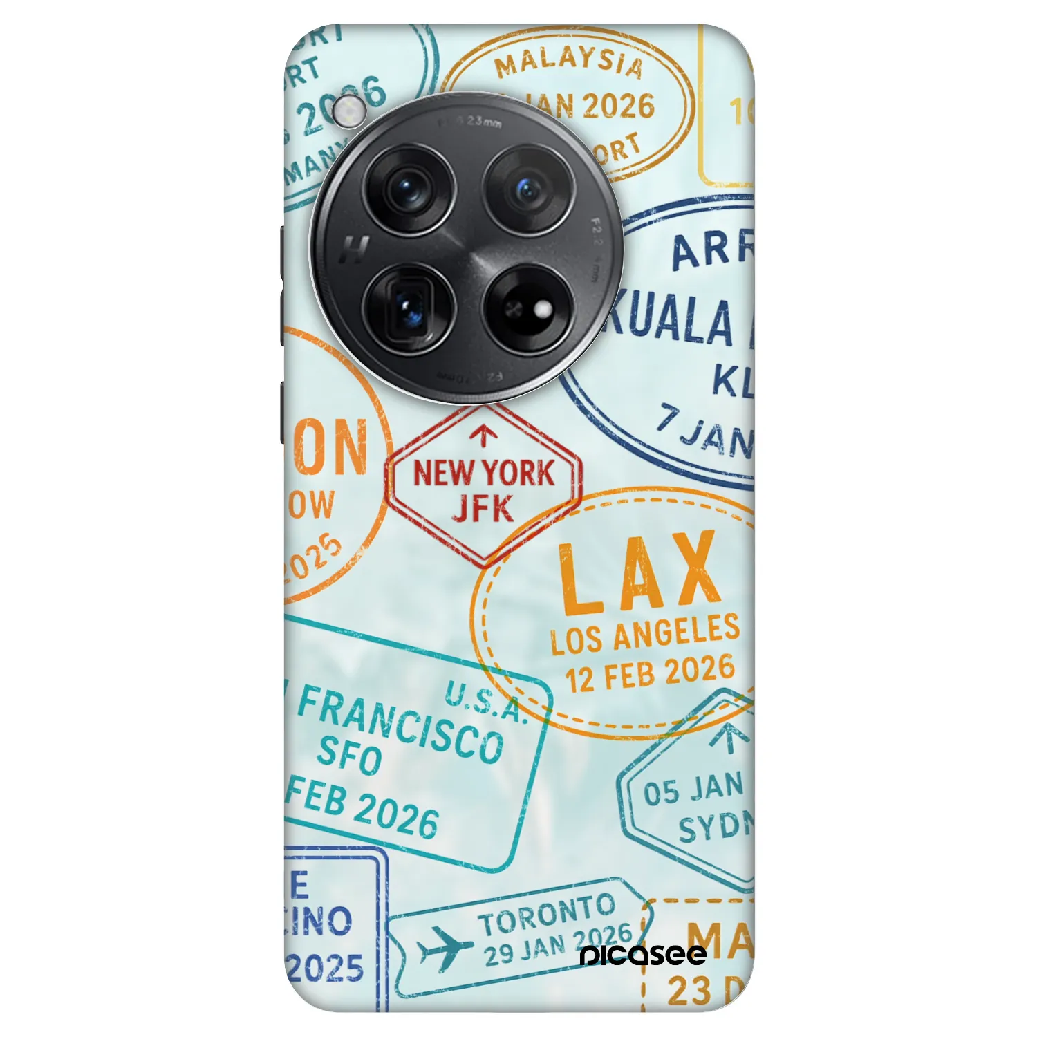 Picasee Fashion Case pre OnePlus 12 5G - PASSPORT EDITION
