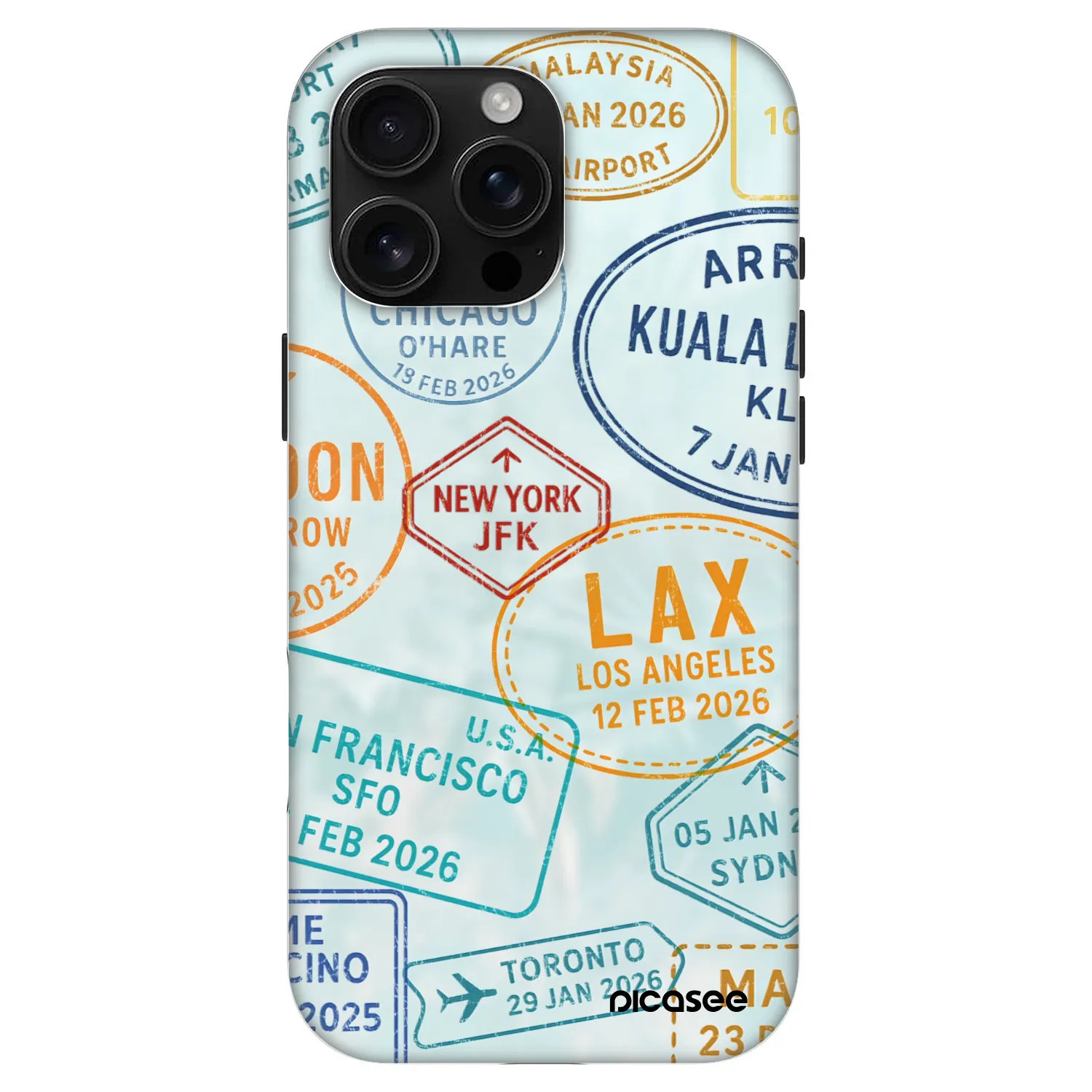Fashion Case MagSafe pre Apple iPhone 16 Pro Max - PASSPORT EDITION