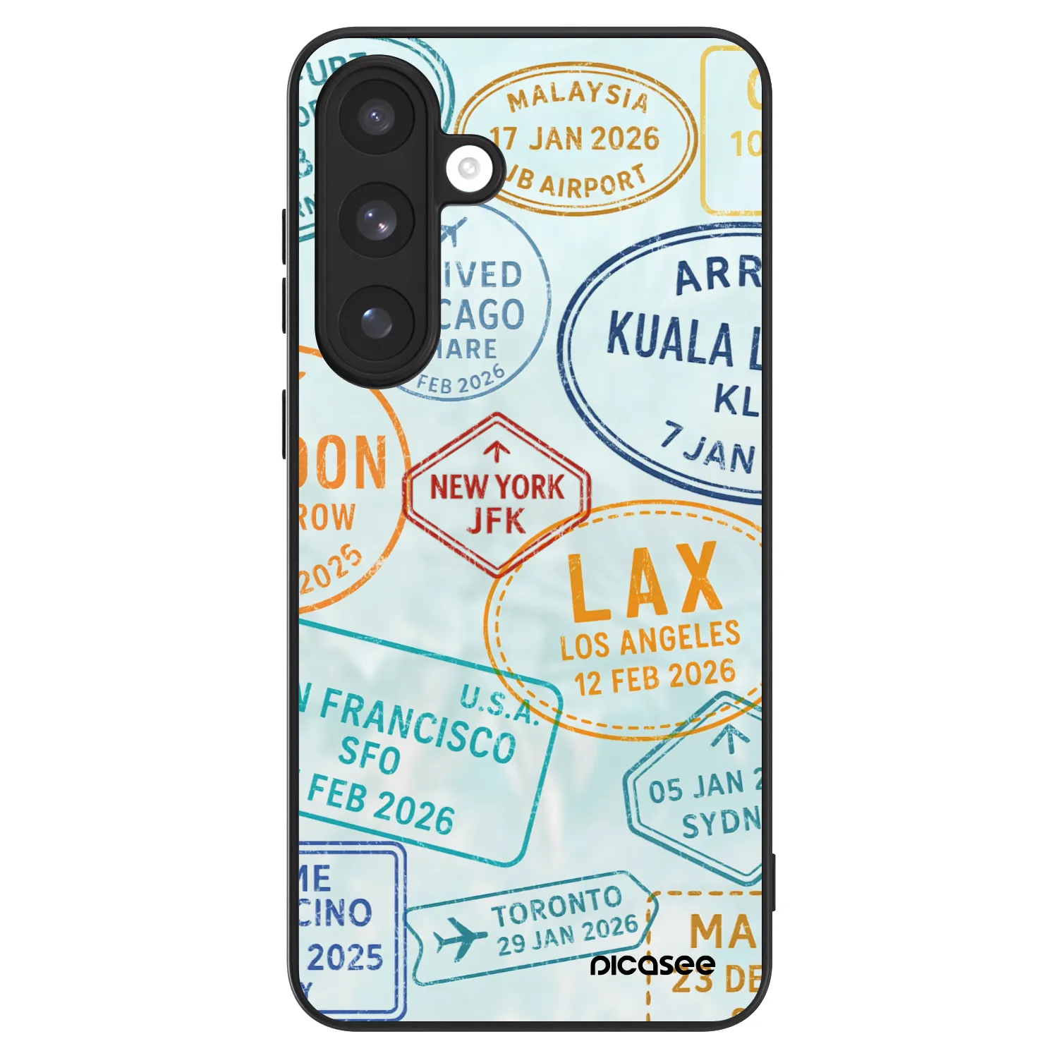 Picasee ULTIMATE CASE pro Samsung Galaxy S25 FE 5G - PASSPORT EDITION
