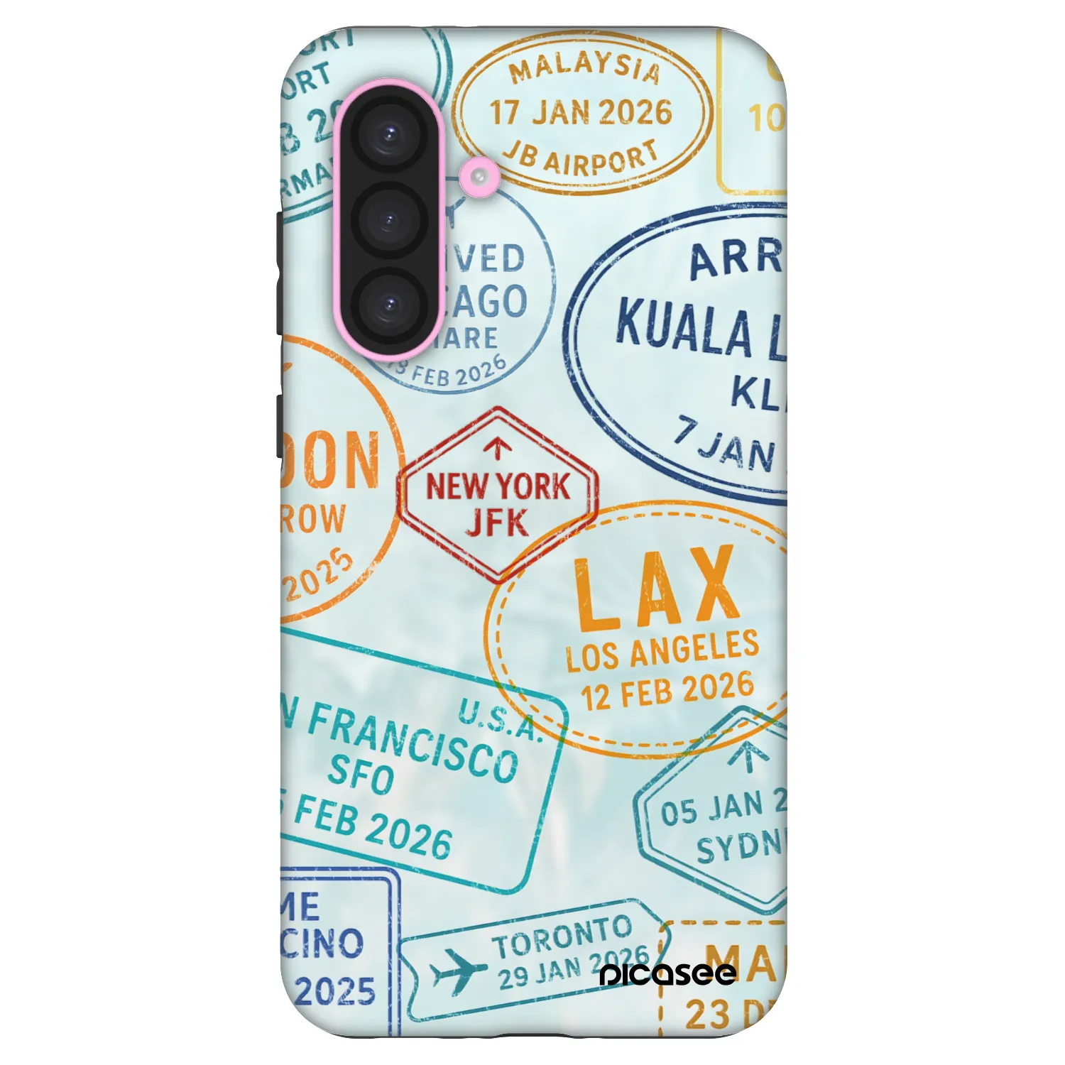 Picasee Fashion Case pre Samsung Galaxy A56 5G A566B - PASSPORT EDITION