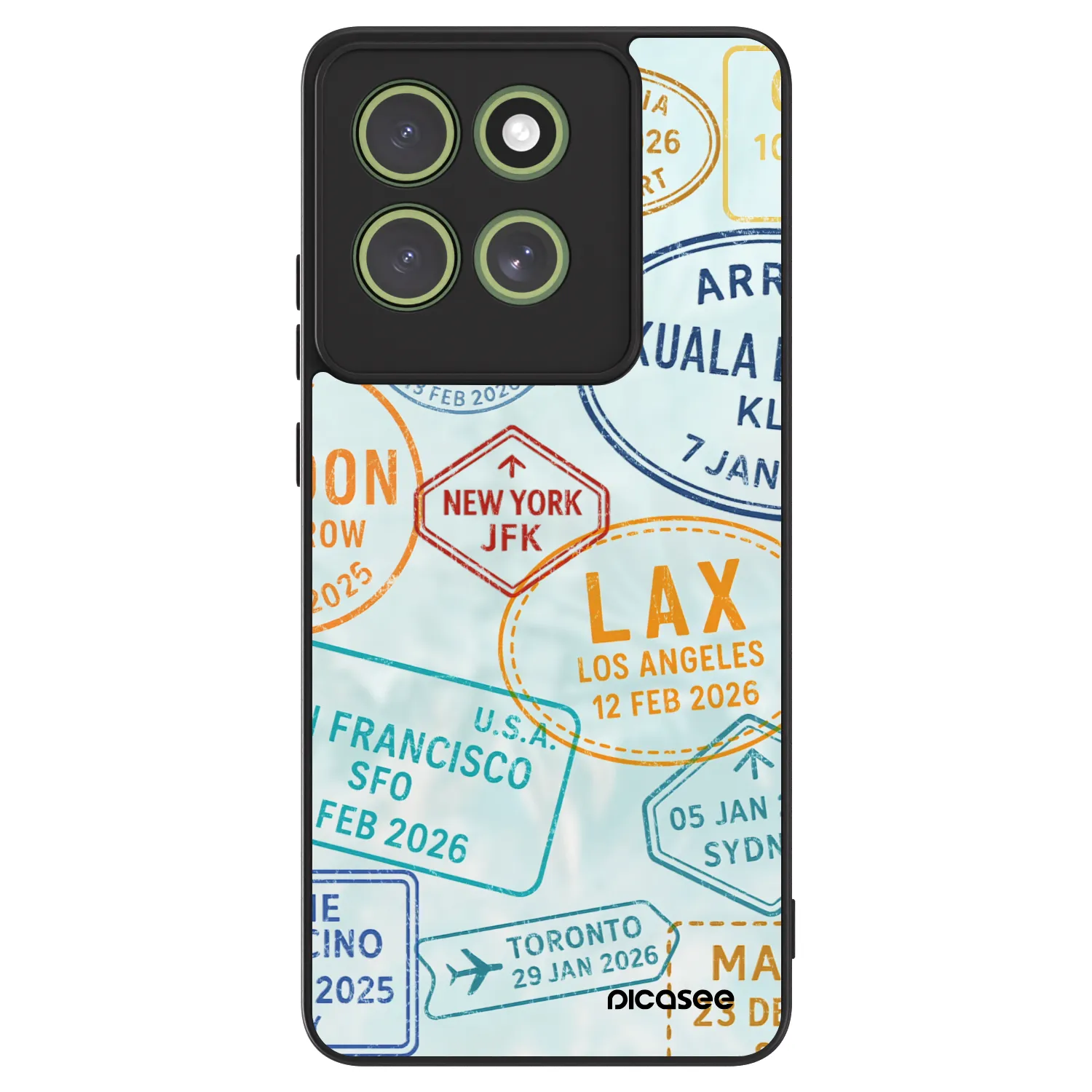 Picasee ULTIMATE CASE pro Motorola Moto G86 Power 5G - PASSPORT EDITION