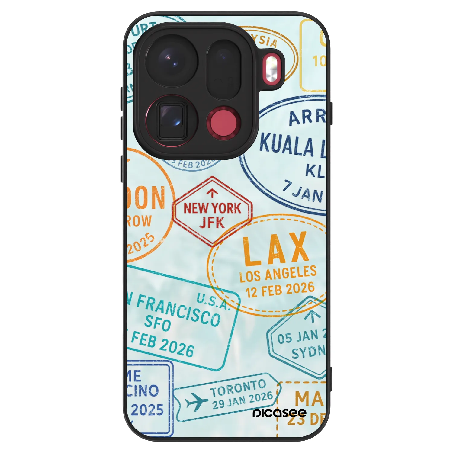 Picasee ULTIMATE CASE pro OPPO Find X9 Pro - PASSPORT EDITION