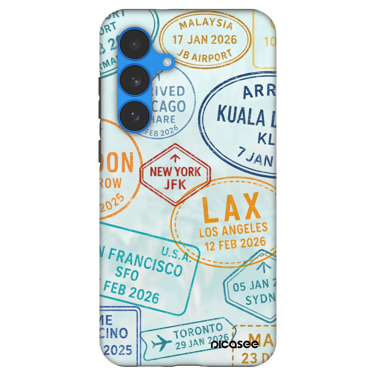 Picasee Fashion Case pre Samsung Galaxy S25 FE 5G - PASSPORT EDITION