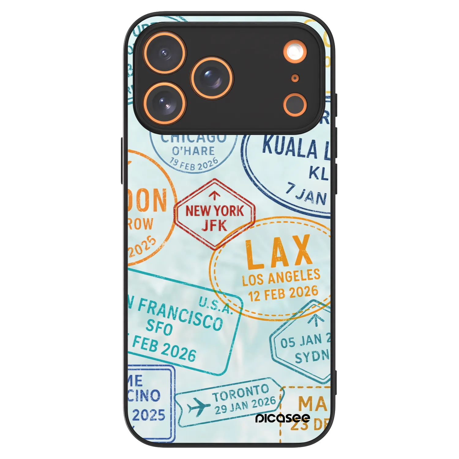 Picasee ULTIMATE CASE MagSafe pro Apple iPhone 18 Pro Max - PASSPORT EDITION