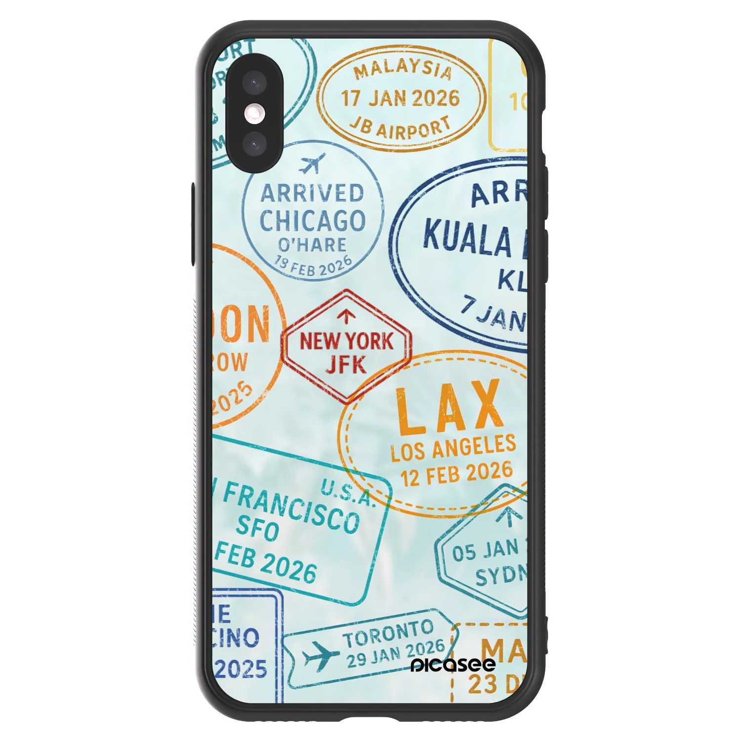 Picasee ULTIMATE CASE pro Apple iPhone X/XS - PASSPORT EDITION