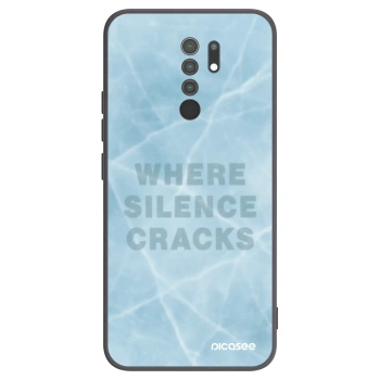 Picasee silikónový čierny obal pre Xiaomi Redmi 9 - SILENCE
