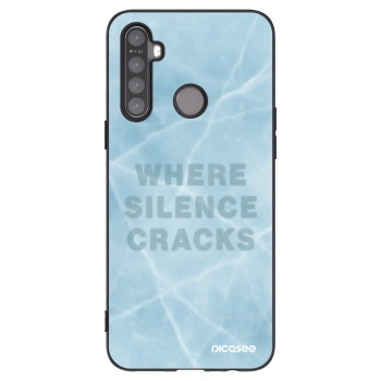 Picasee silikónový čierny obal pre Realme 5 - SILENCE