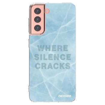 Picasee silikónový prehľadný obal pre Samsung Galaxy S21 5G G991B - SILENCE