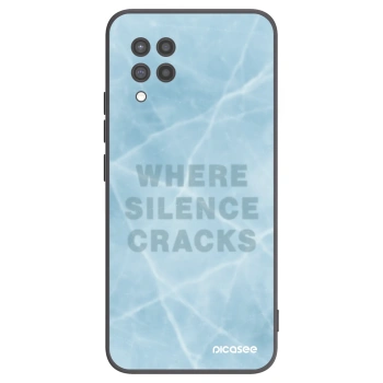 Picasee silikónový čierny obal pre Samsung Galaxy A42 A426B - SILENCE