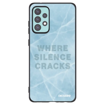 Picasee silikónový čierny obal pre Samsung Galaxy A72 A725F - SILENCE